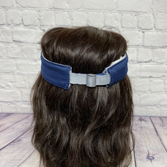 Adidas Golf Hat Women Cap Visor Strap Back Blue One Size Fits All Embroidered - Picture 3 of 10